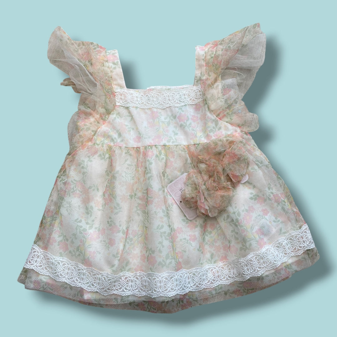 Floral Catherine Malandrino NWT With Bow, 2T
