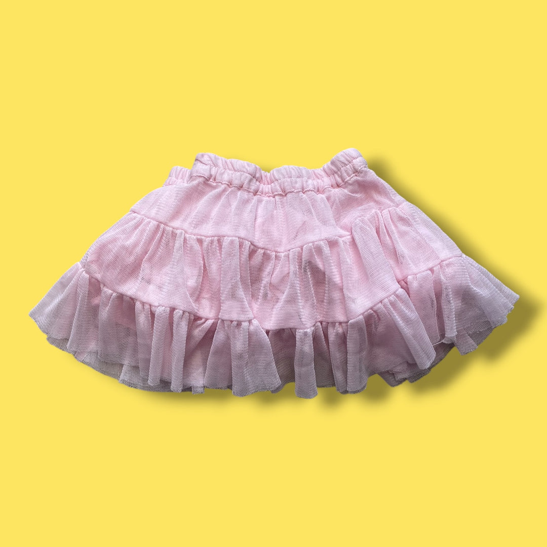 Pink Gap Tulle SKirt, 0-3m