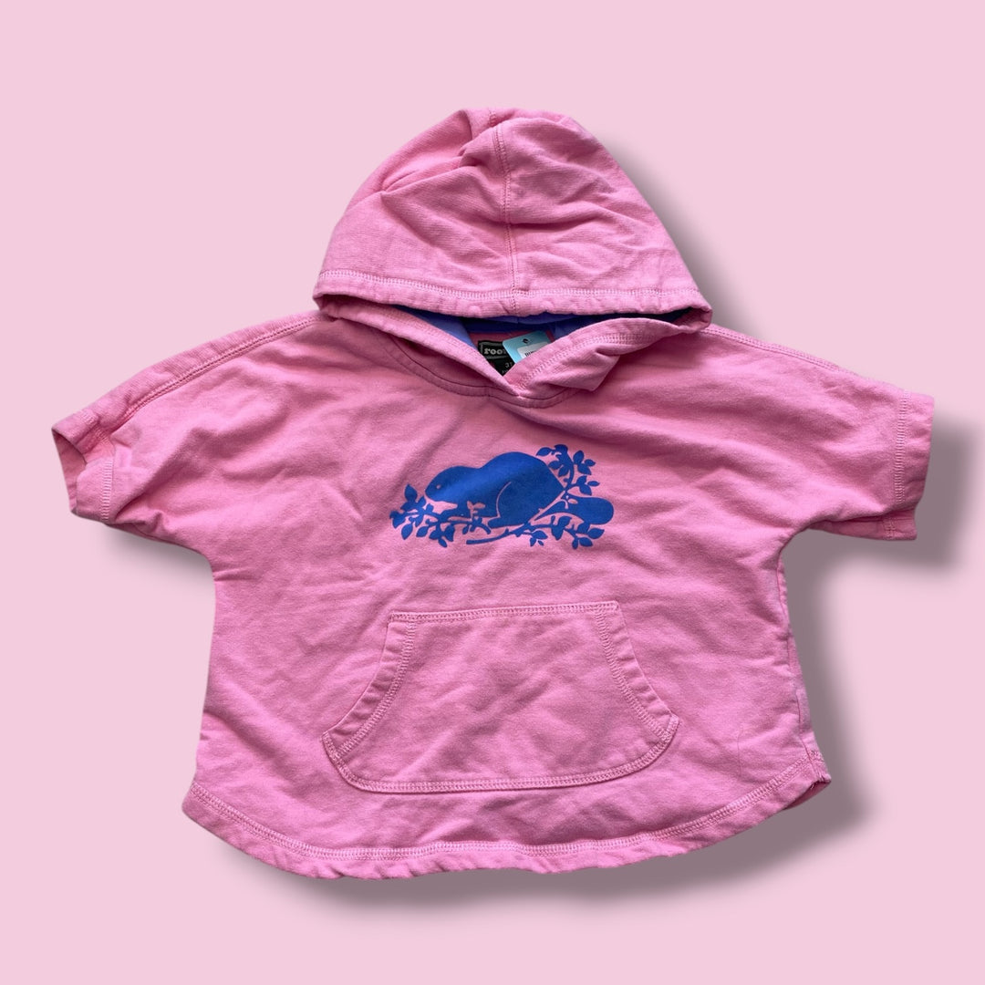 Pink Roots Hooded Tee, 3T