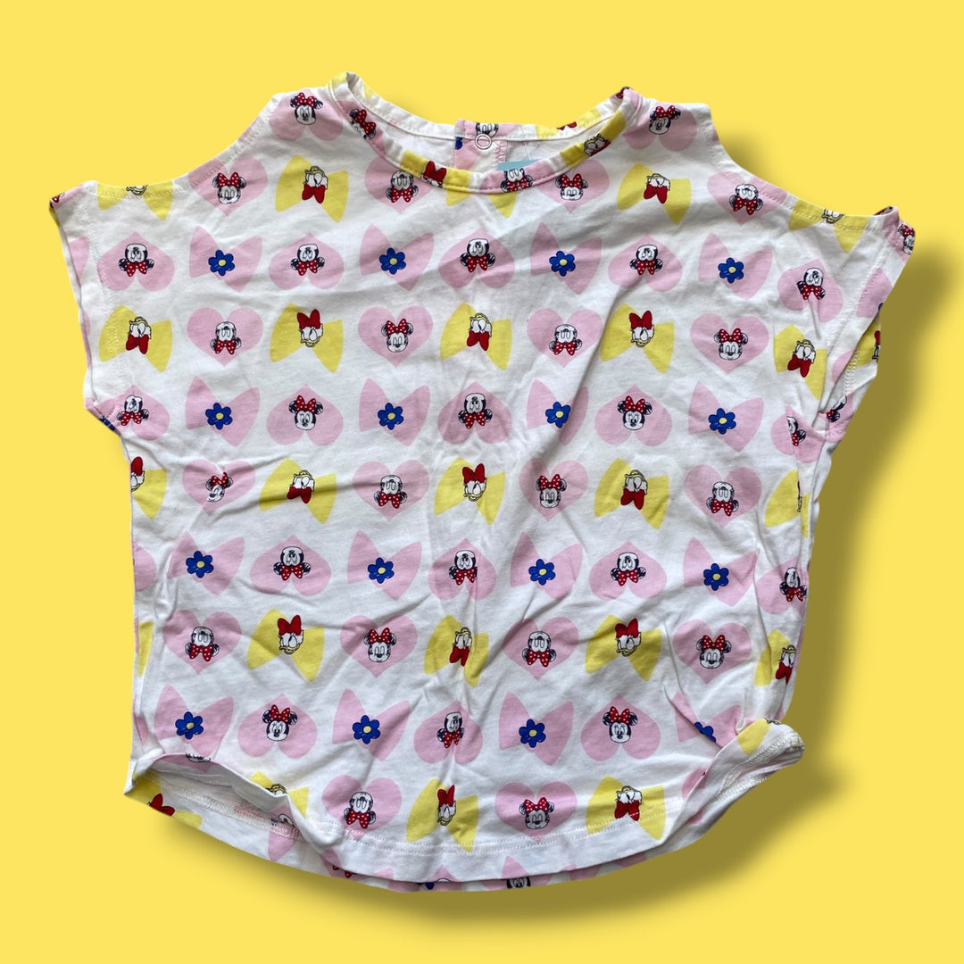White Disney tee, 3Y