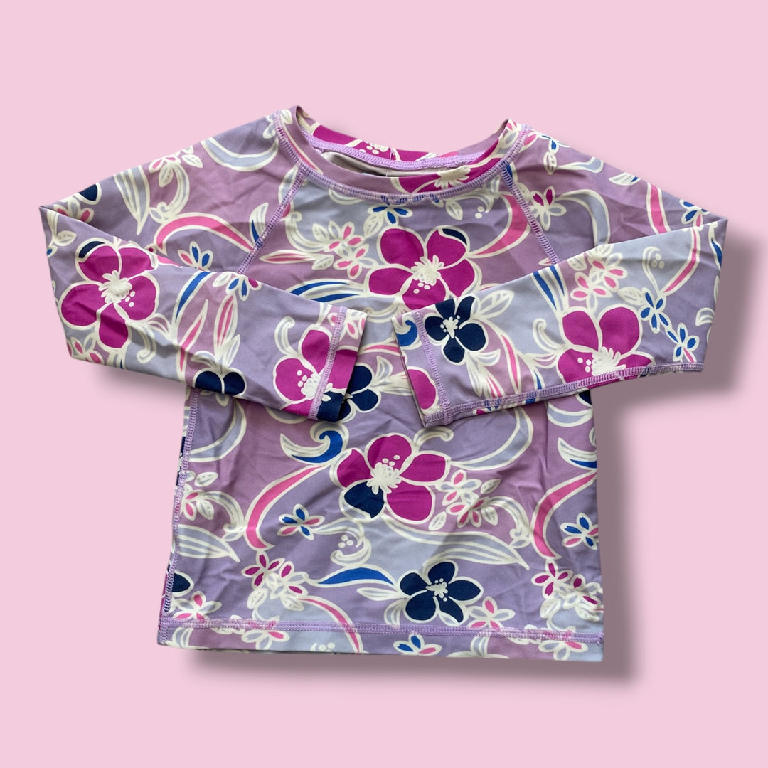 Purple  Tea Rashguard, 3Y