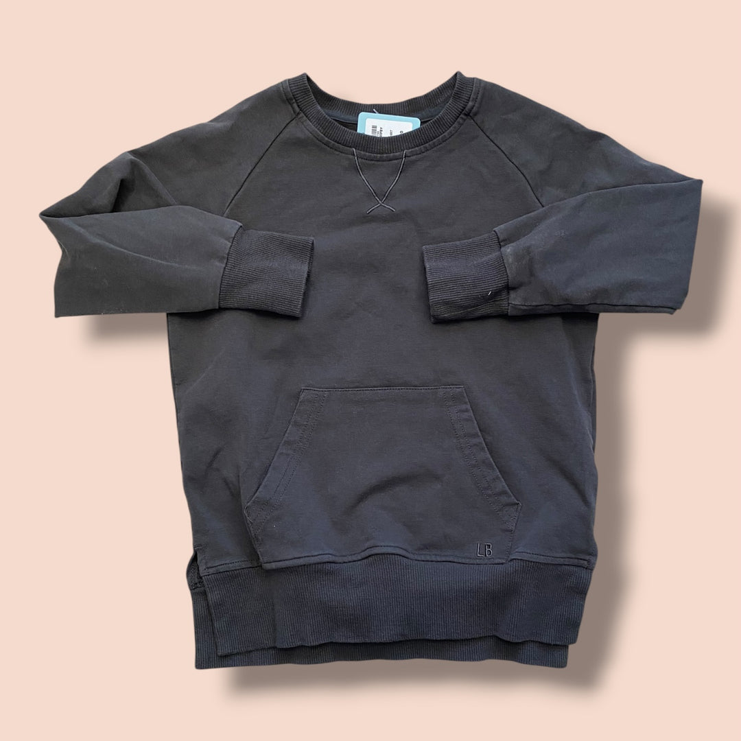 black Little Bipsy sweatshirt, 4/5y