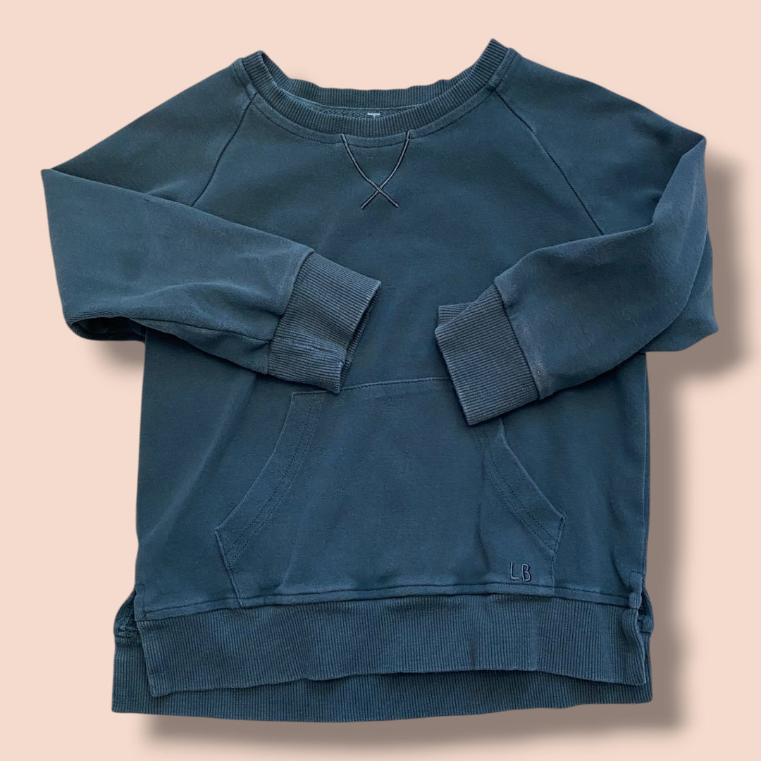 green Little Bipsy sweatshirt, 2/3y