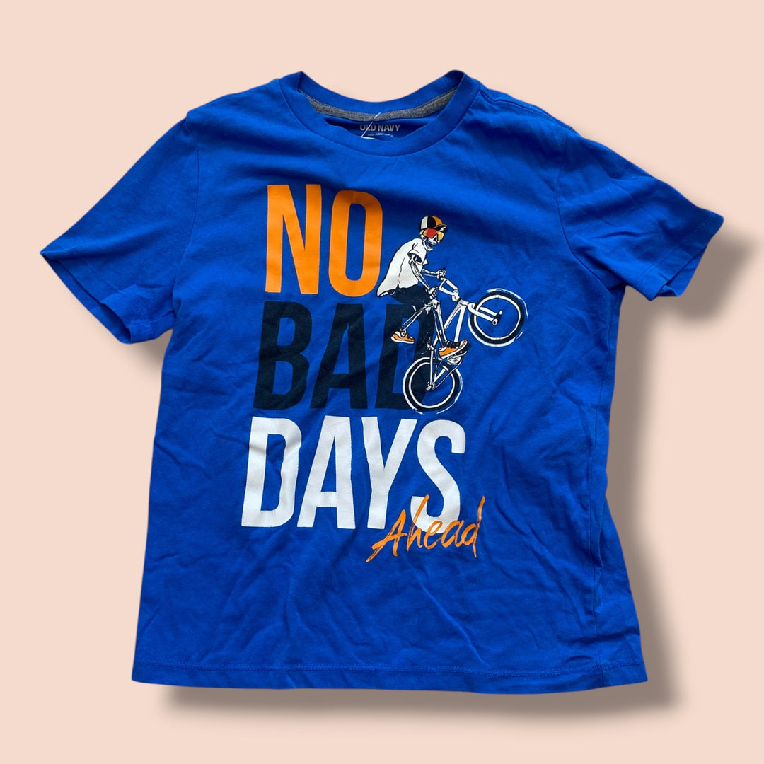 blue Old Navy t-shirt, 8y