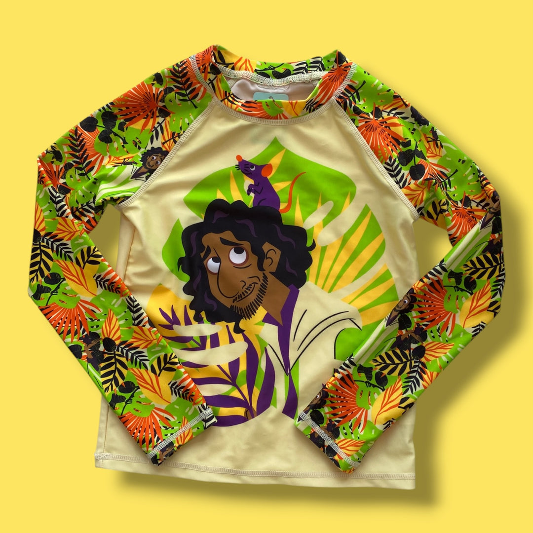 yellow Disney Rash Guard, 5/6y