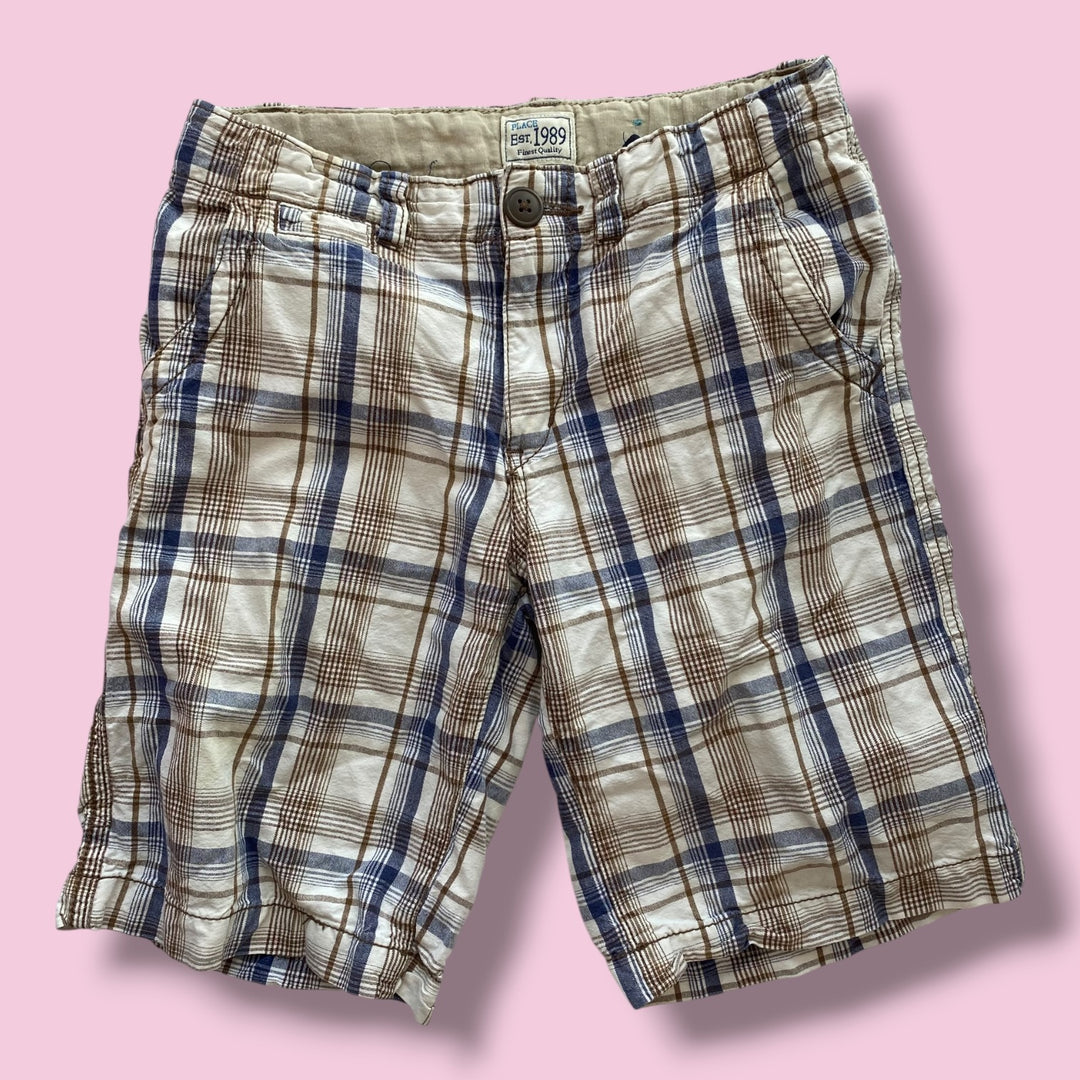brown The Childrens Place shorts, 8Y