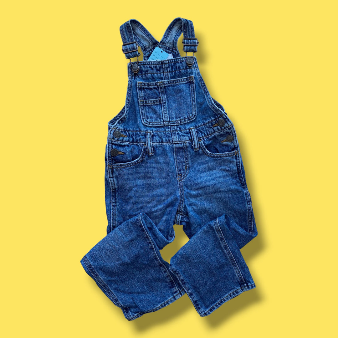 5y Old Navy overalls, blue
