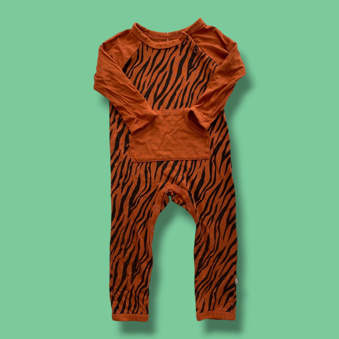 orange Kyte romper, 6-12m