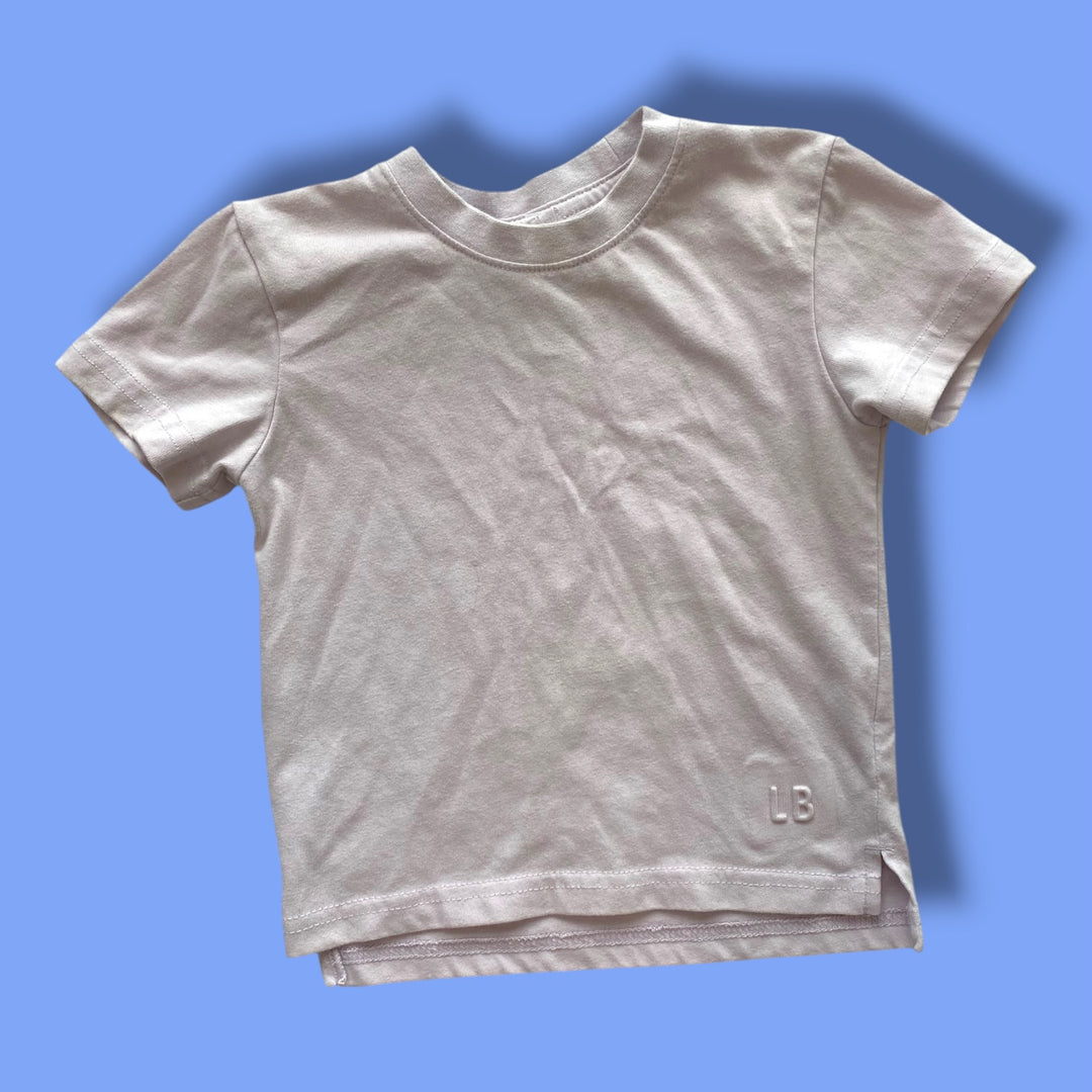 pink Little Bipsy tee, 18-24m
