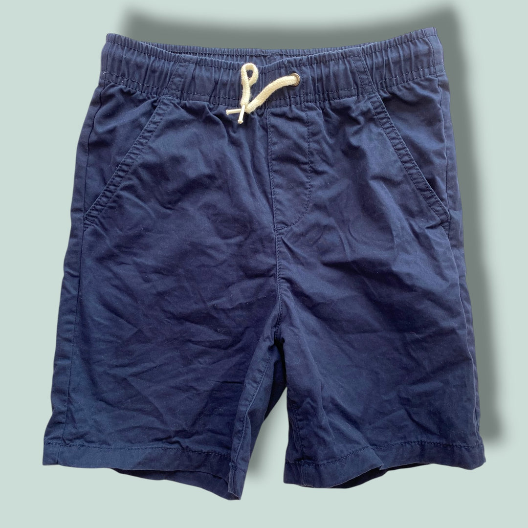 blue George shorts, 7/8y
