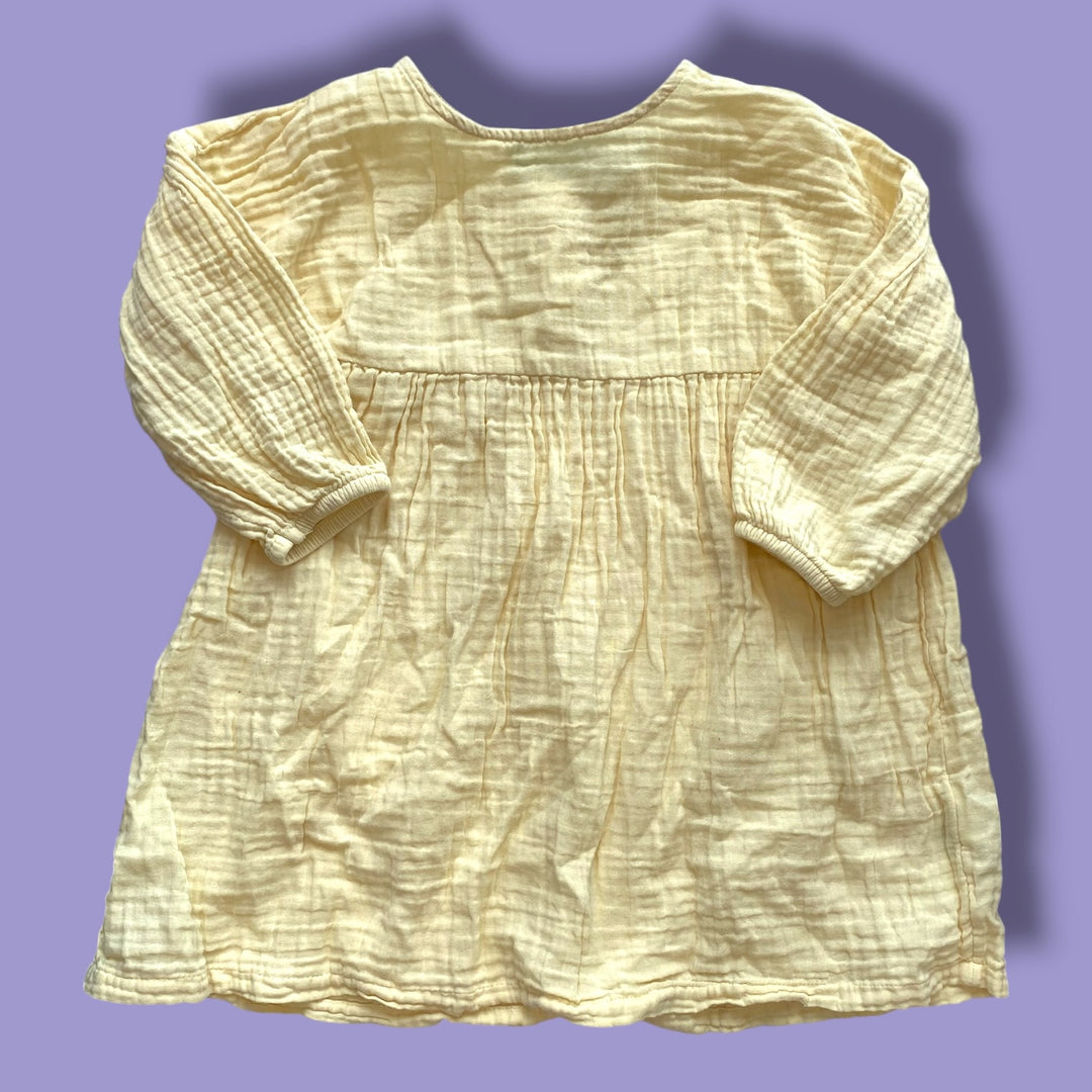 yellow h&amp;m Dress, 4Y