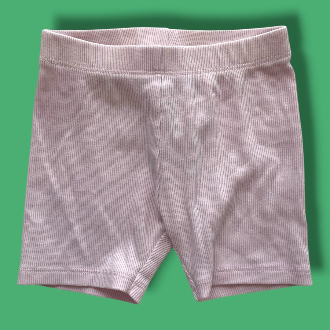 purple old navy ribbed shorts, 4Y
