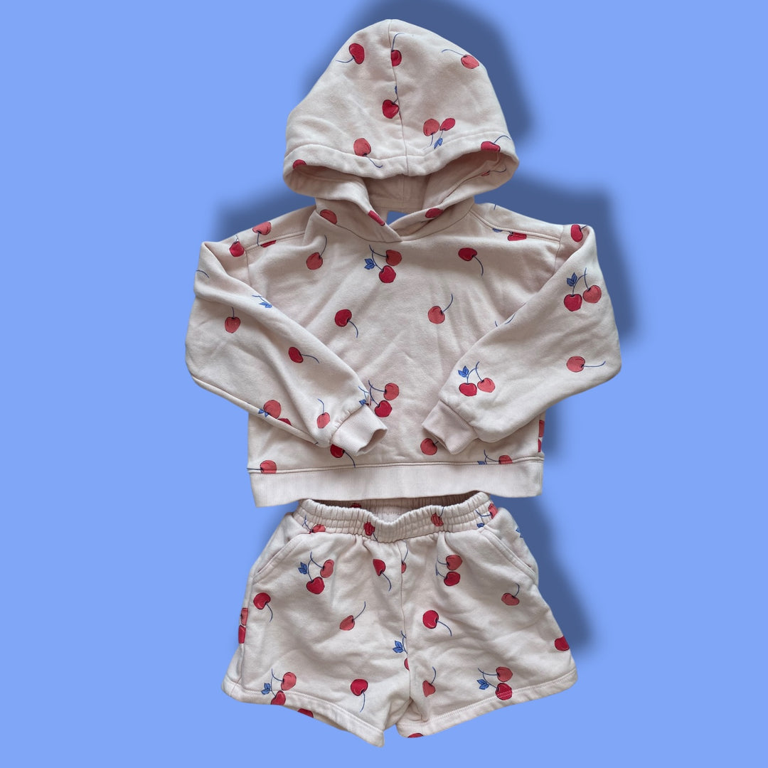 pink gap 2 piece set, 4Y