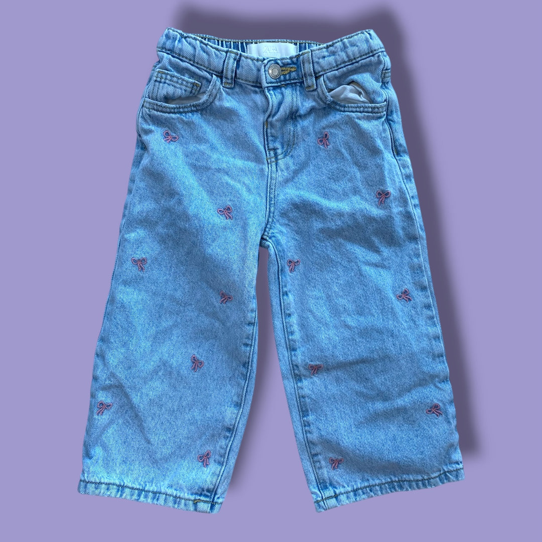 blue zara jeans, 3y