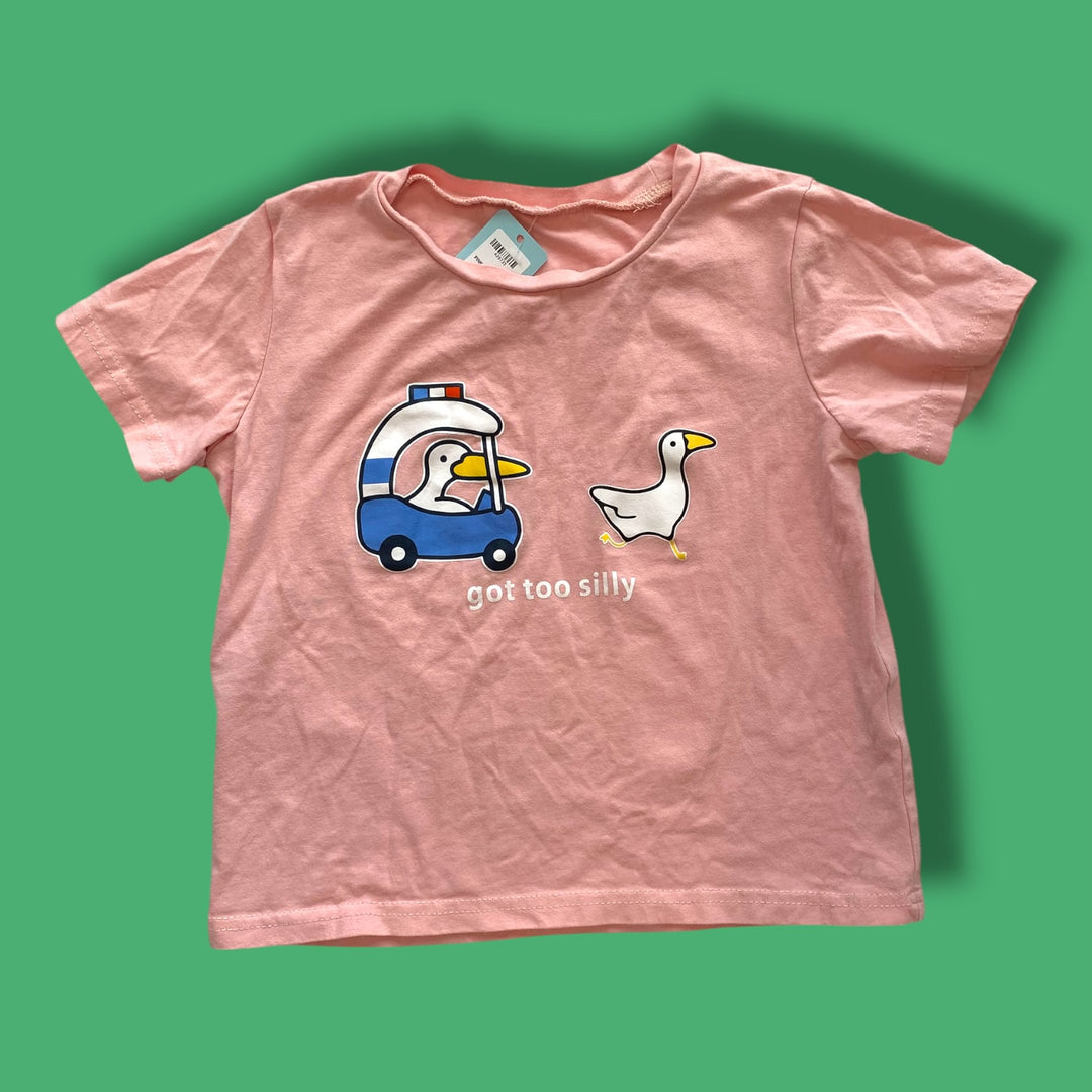 pink  t-shirt, 4Y