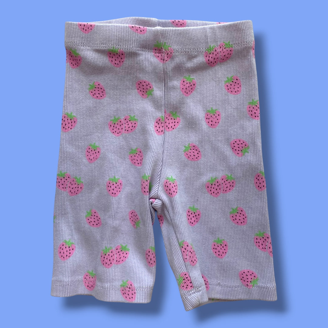 purple zara shorts, 4Y
