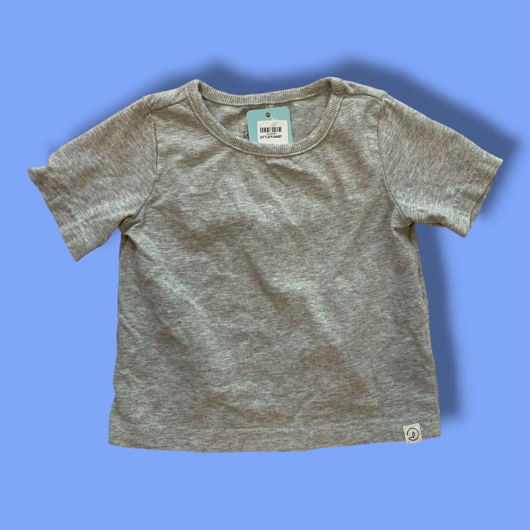 grey little planet tee, 12-18m