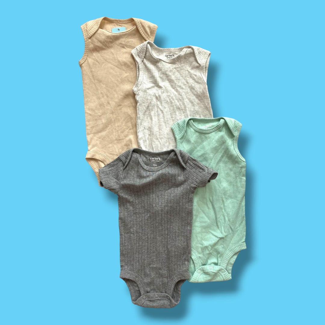 carters set of bodysuits, 12m