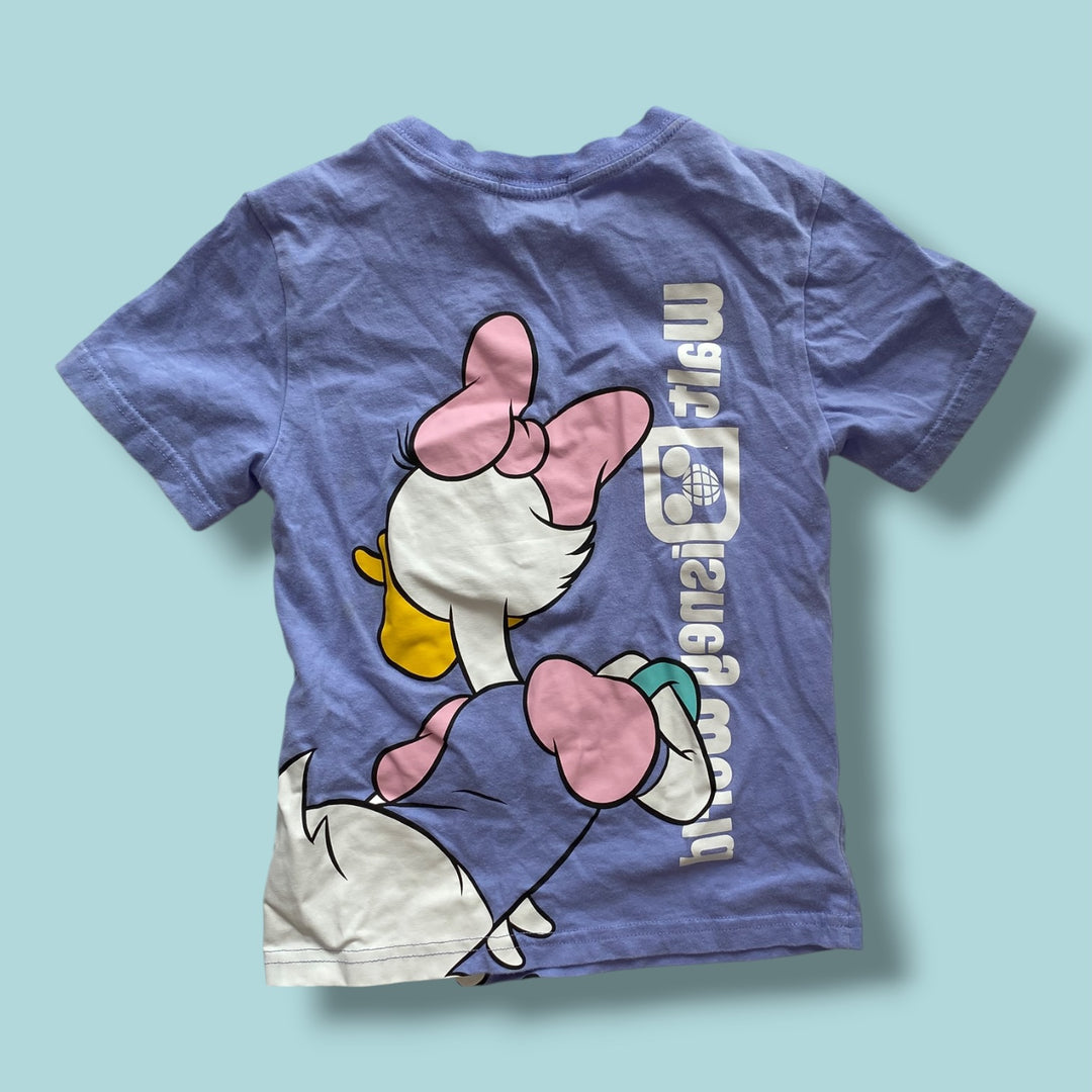purple disney store t-shirt, 5/6y