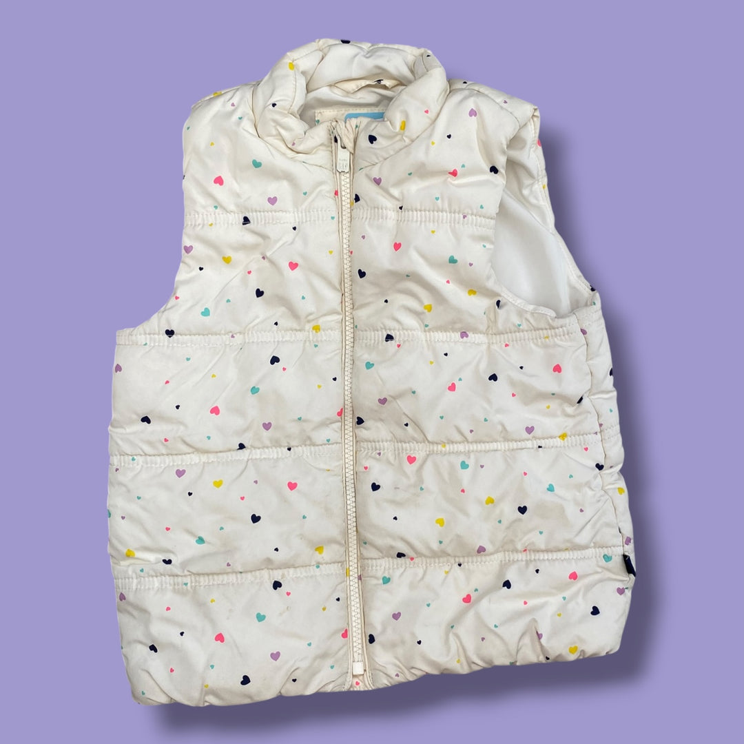 White Gap Vest, 5Y