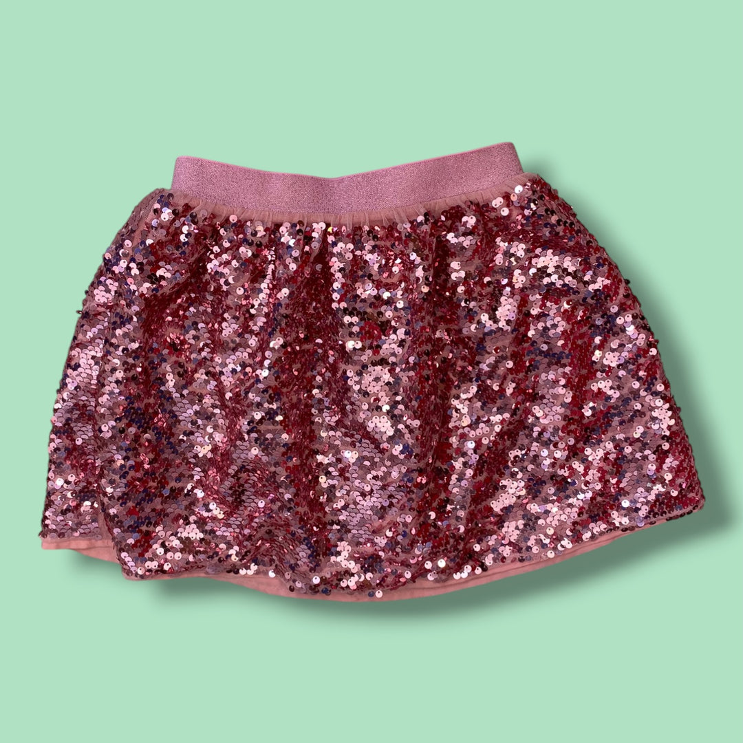 Sequin Pink H&amp;M Skirt, 4-6Y