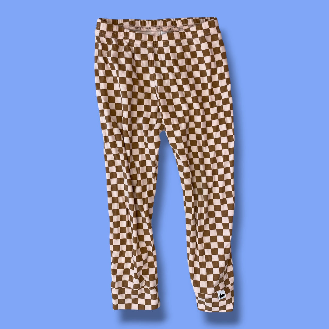 Brown Little &amp; Lively Legging, 3Y