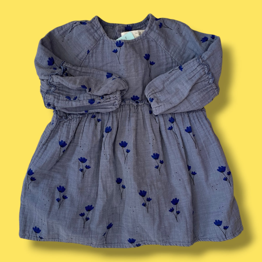 Blue Zara Dress, 2-3Y