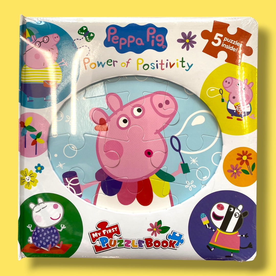 Peppa pig puzzle/book