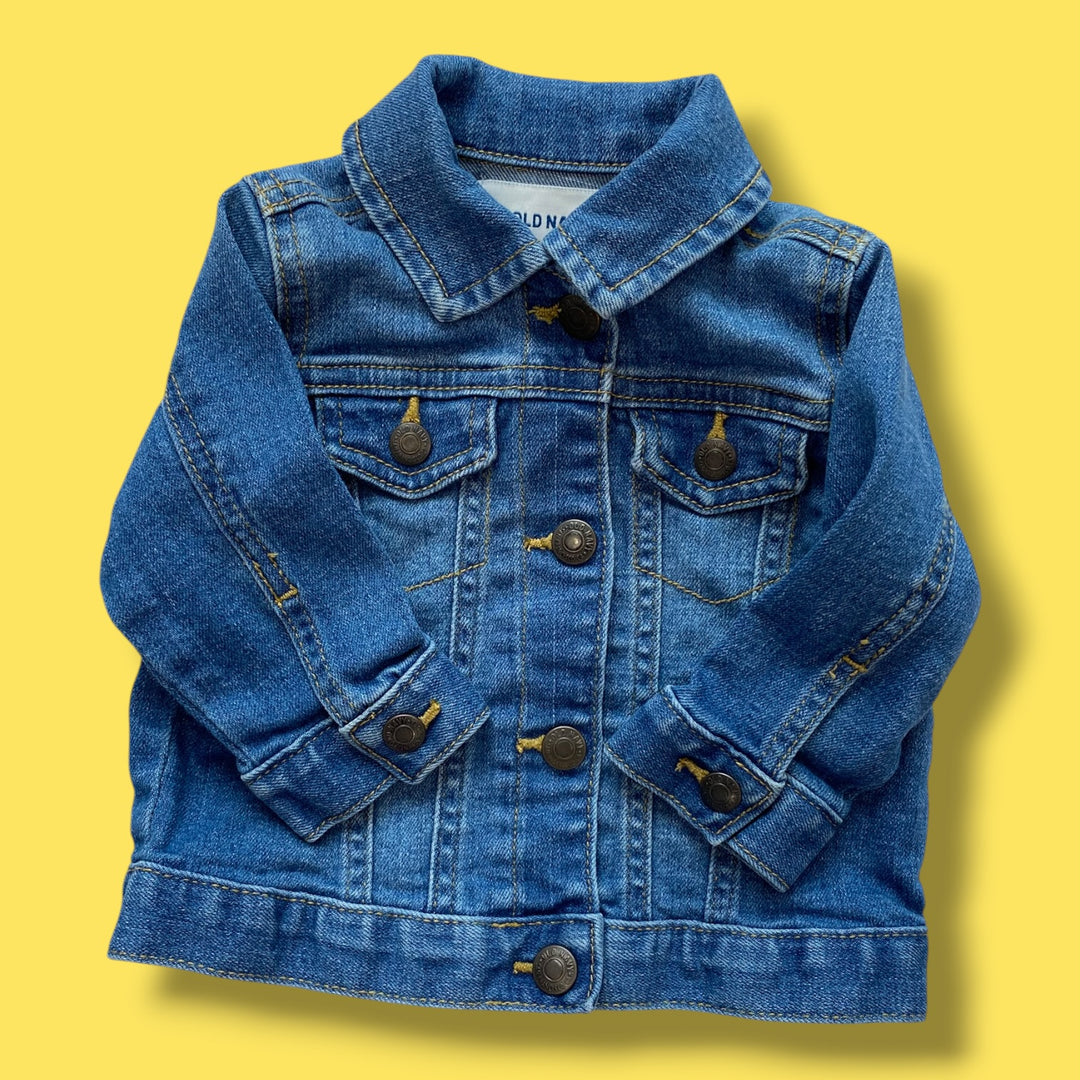 Blue Old Navy  Denim Jacket, 6-12m