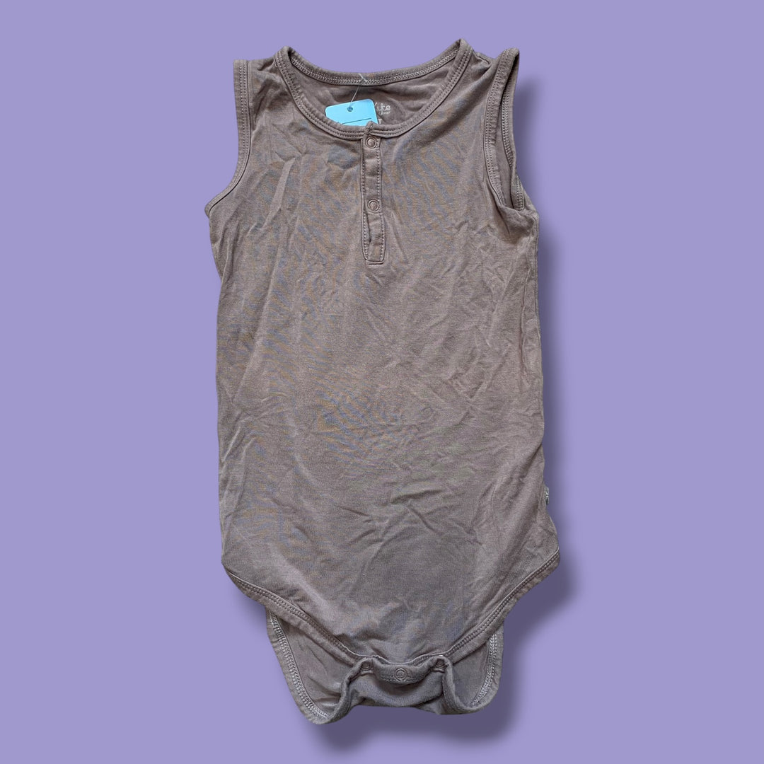 taupe Kyte Bodysuit, 2Y