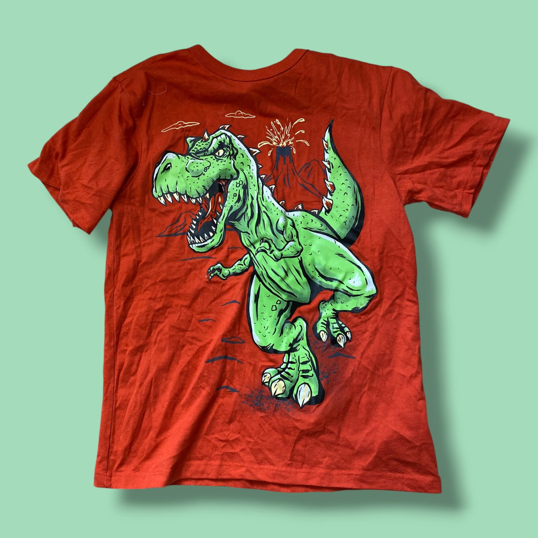 orange The Childrens Place t-shirt, 7-8Y