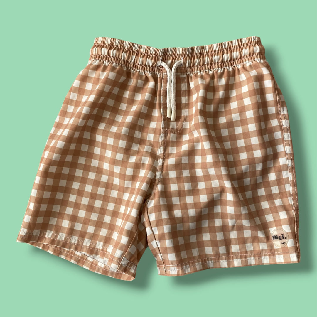 tan miles the label swim trunks, 7y