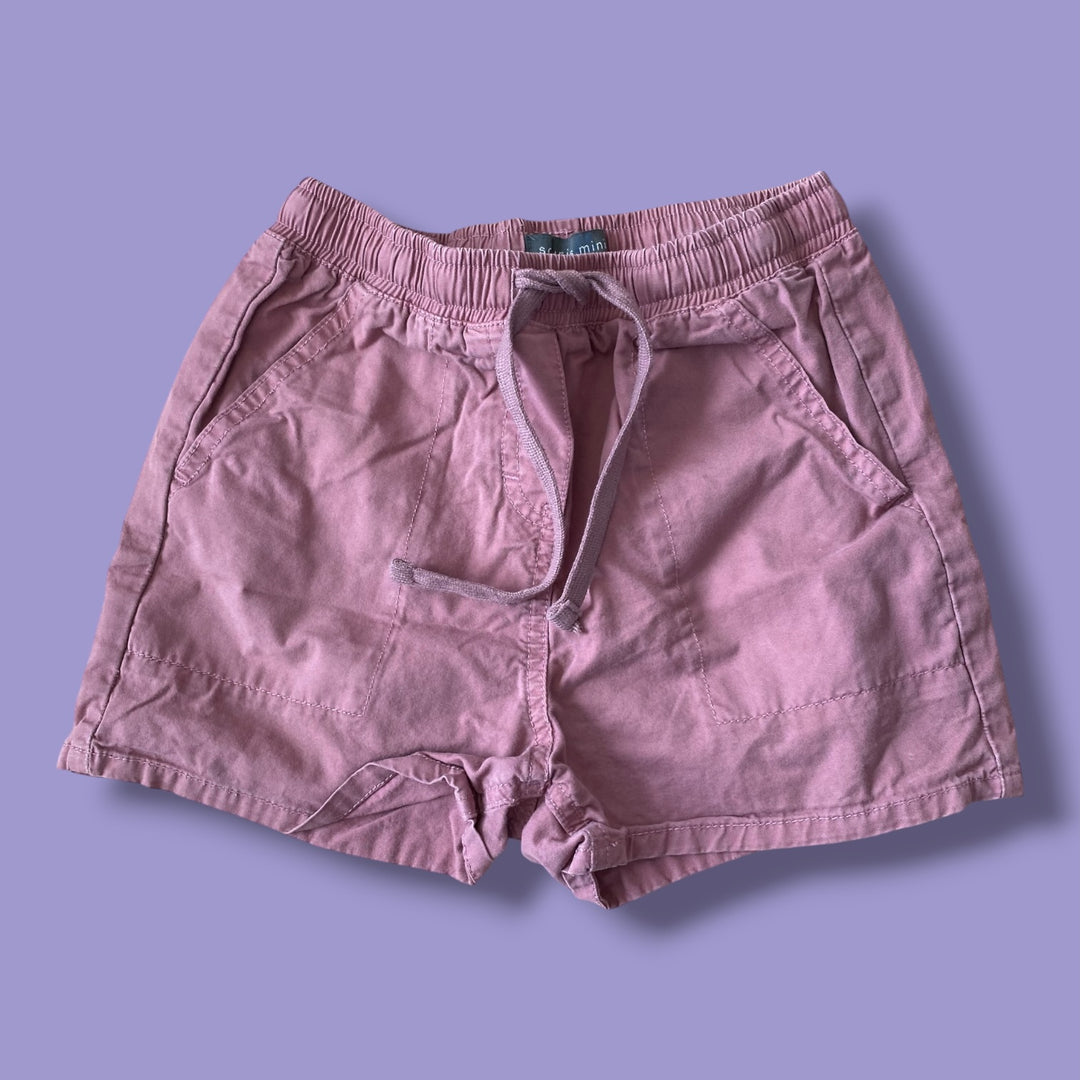 burgundy souris mini shorts, 8Y