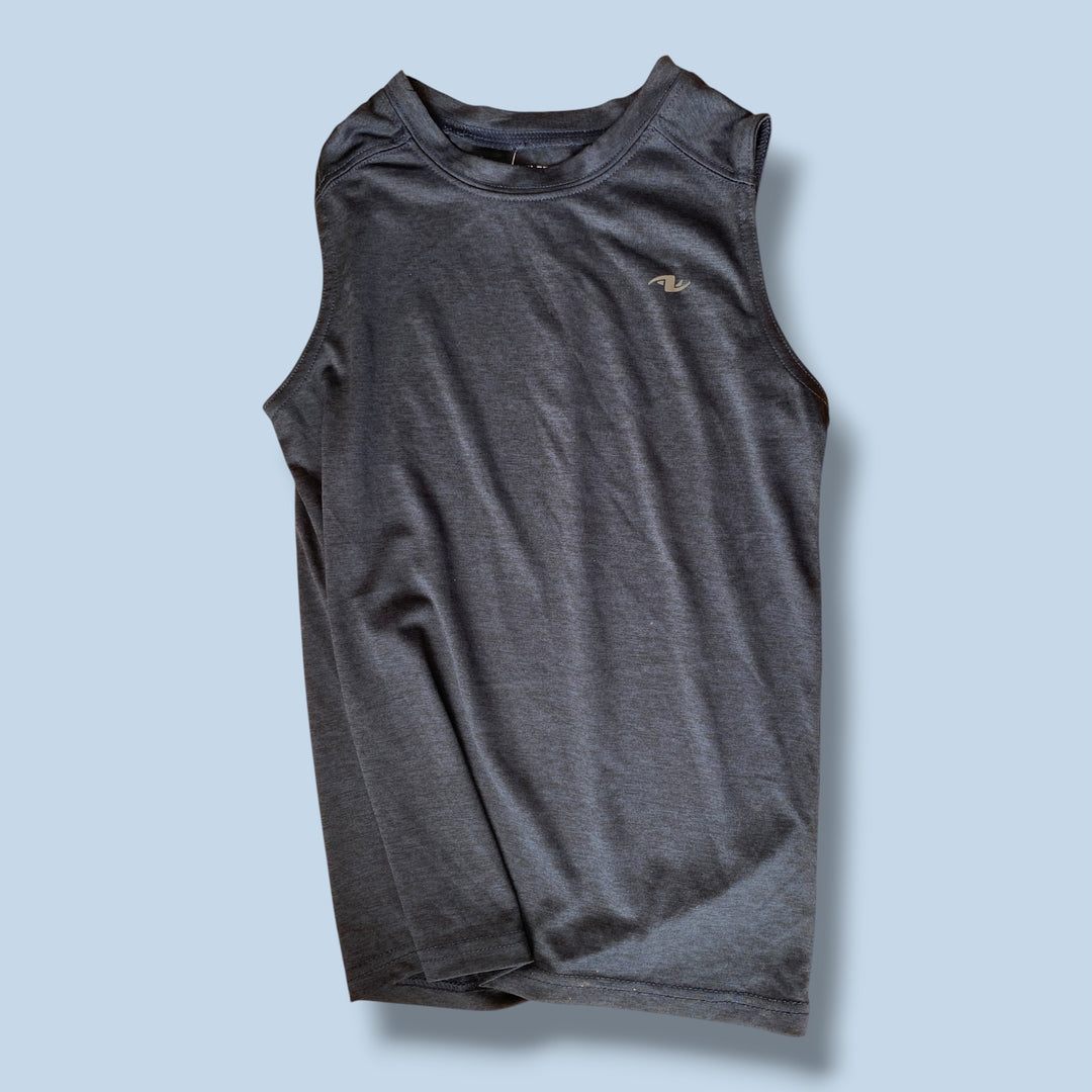 navy Athletic Works tank, 7-8Y