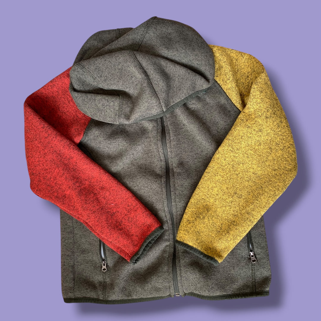 ll bean zip up, 8y