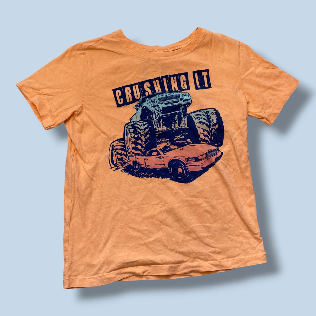Orange Oshkosh shirt, 7Y