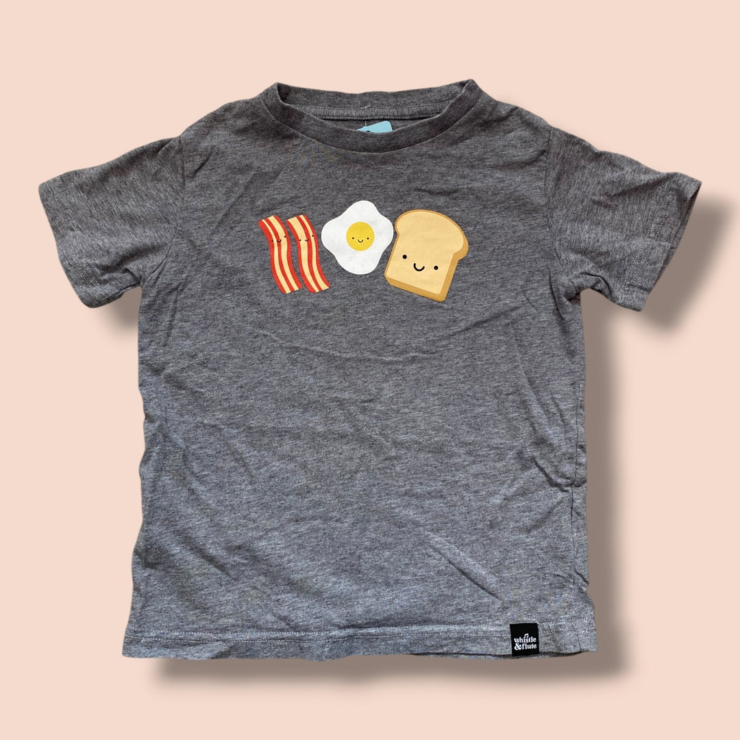 Grey Whistle&amp;Flute Shirt, 4Y