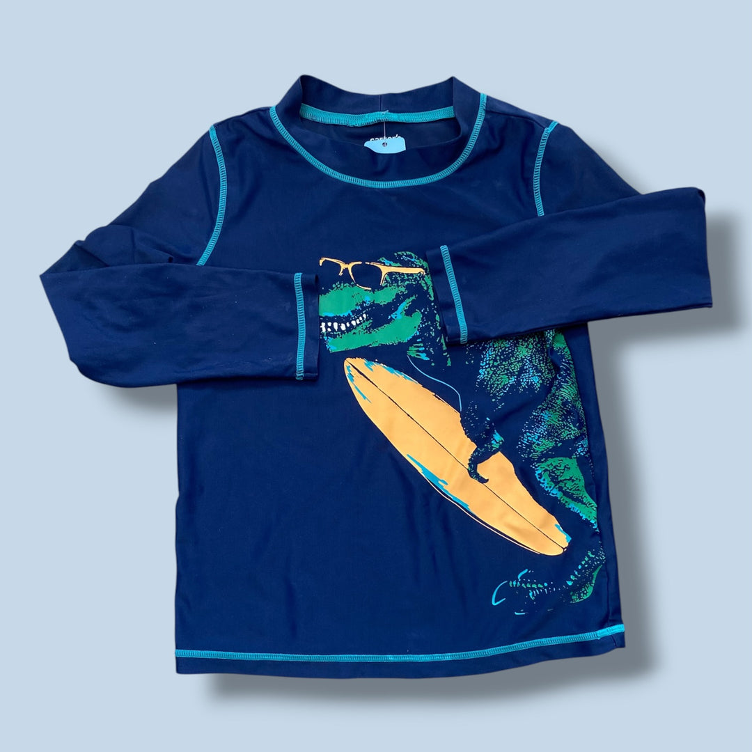 Blue Carters Rash Guard, 7Y