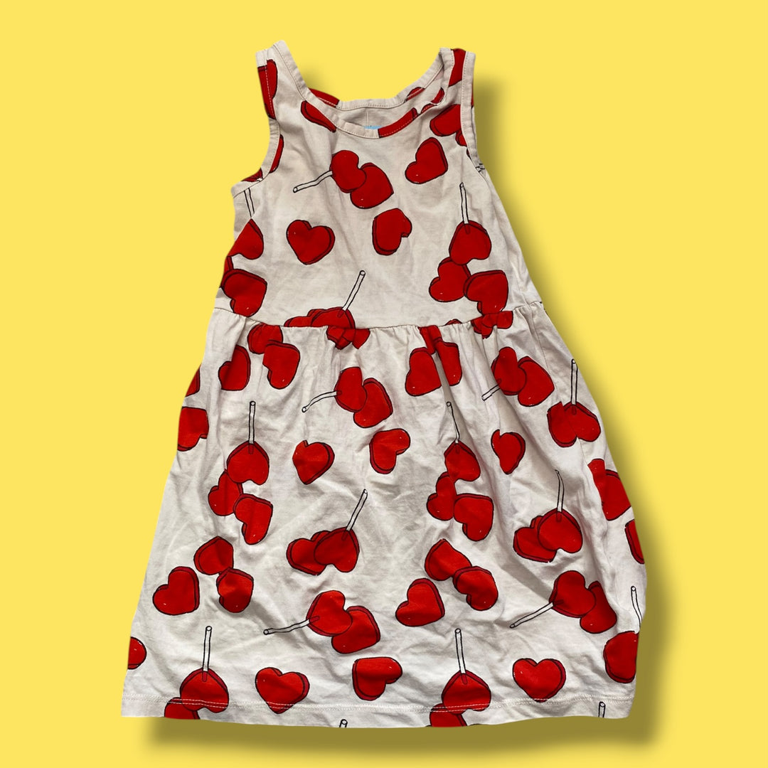 Red Old Navy Tank Dress, 5T