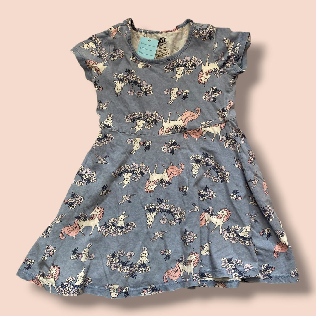 Blue Monkey Bars Dress, 4Y