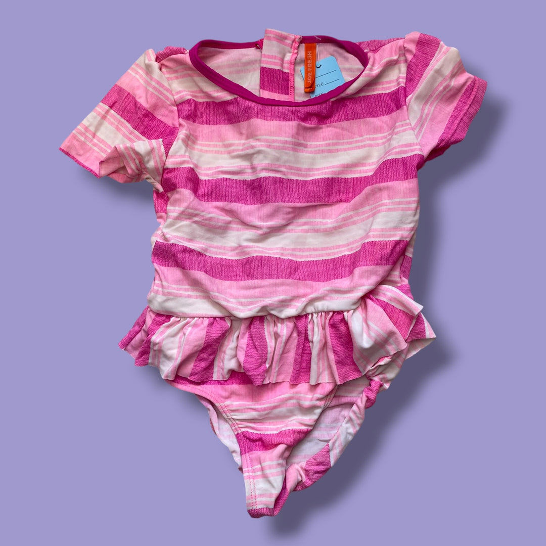 Pink Joe Fresh Swim Suit, 5Y