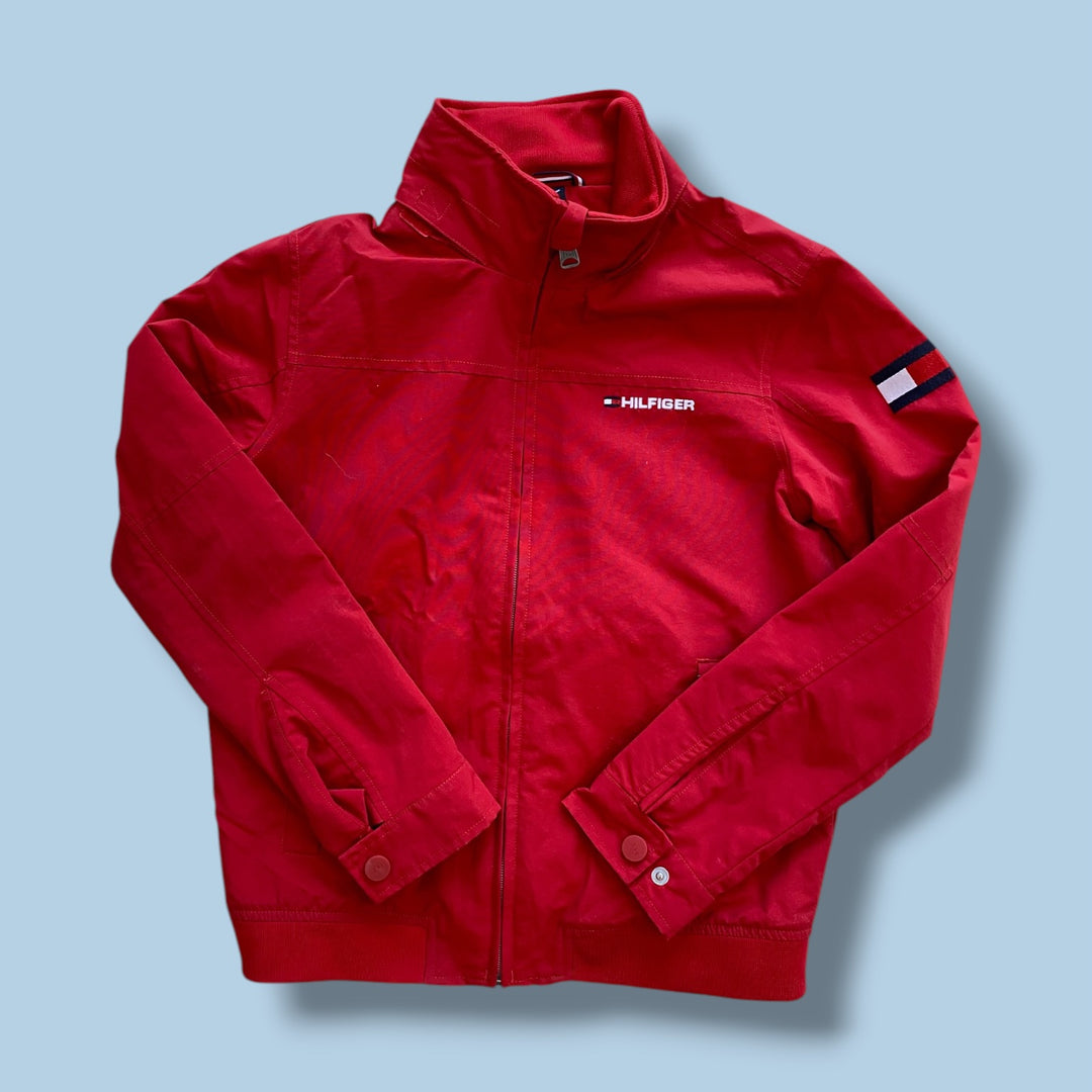 red Tommy Hilfiger jacket, 8-10y