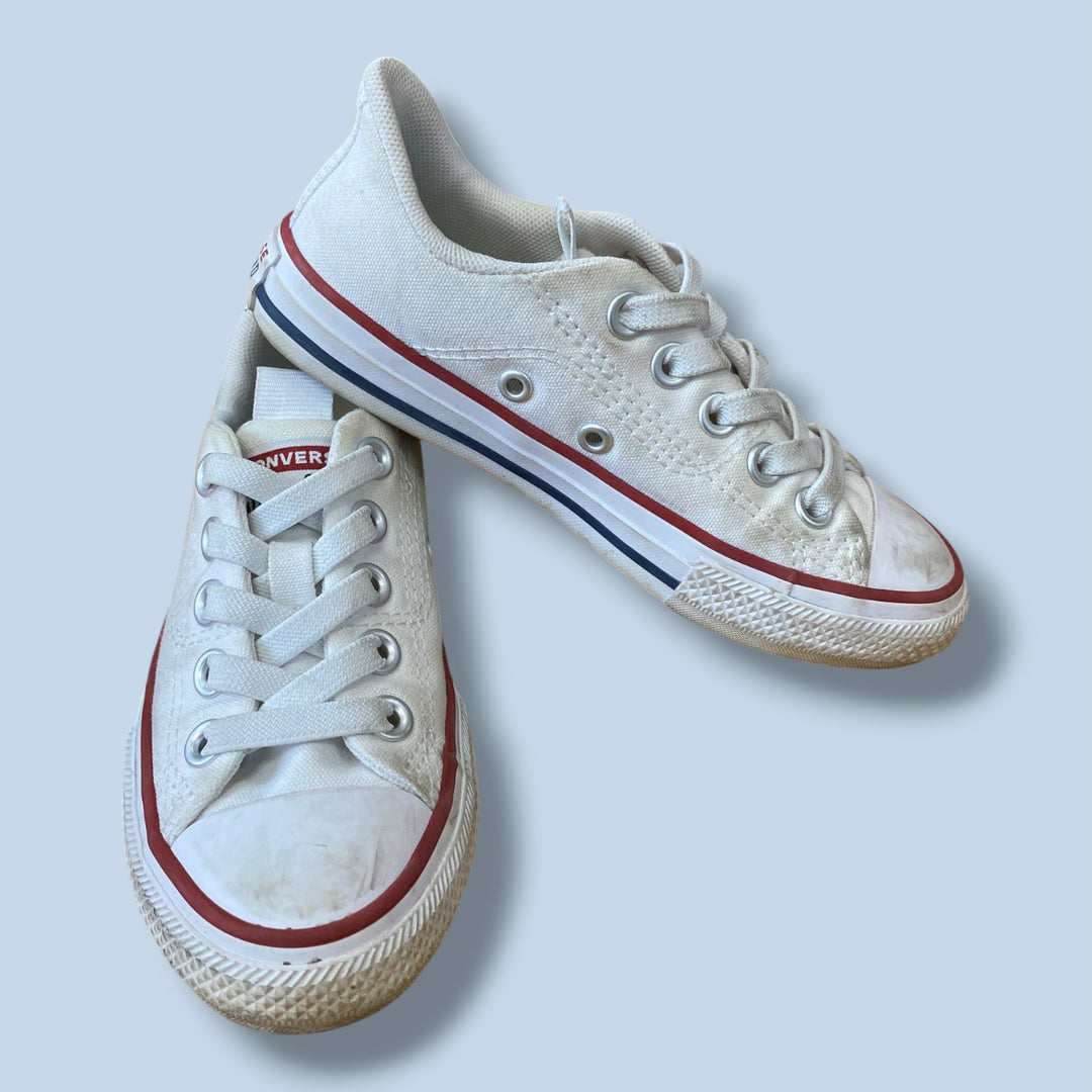 White Converse Sneaker, 12.0
