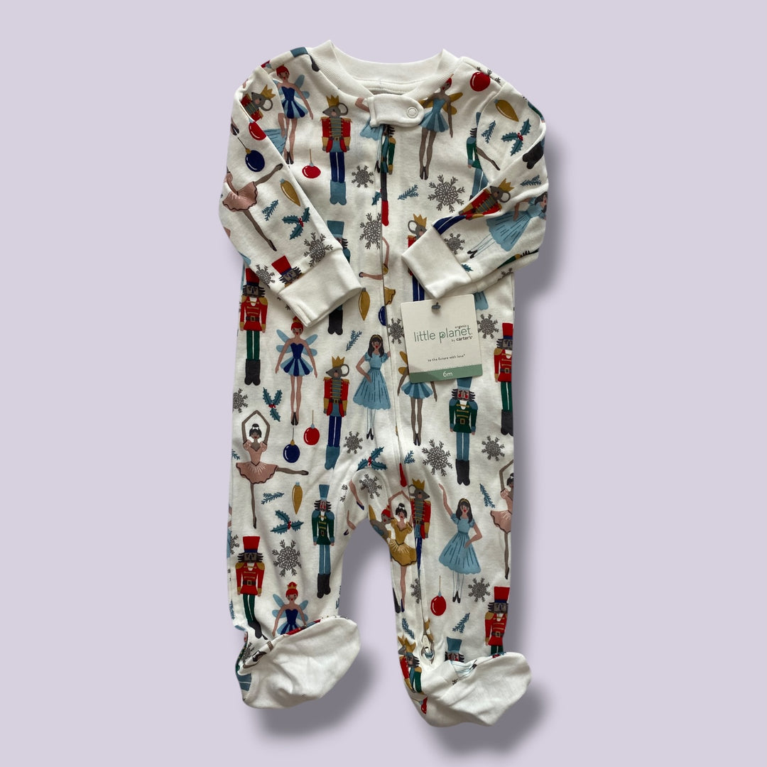 white little planet sleeper NWt, 6m