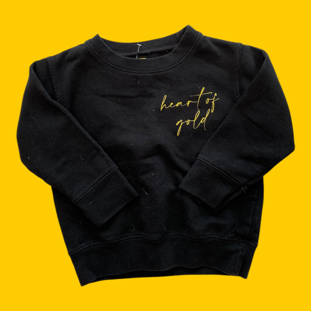 Heart of Gold Sweater 2Y