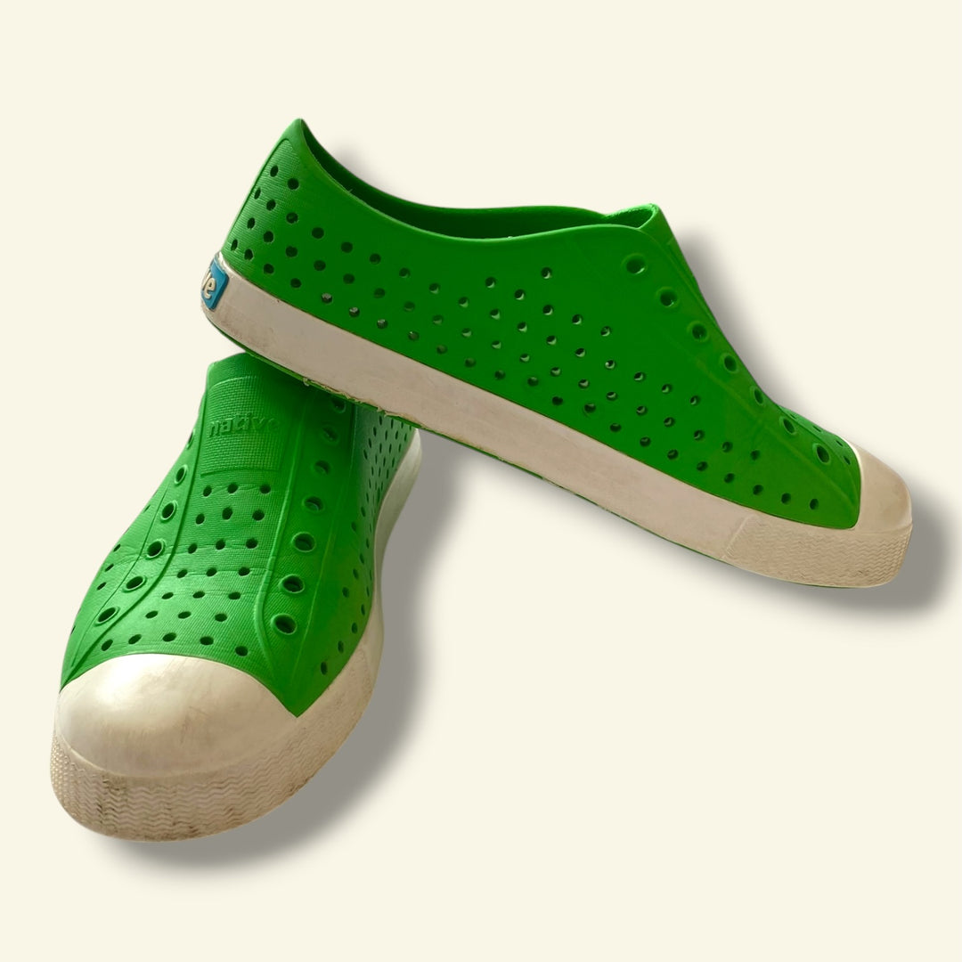 Green natives summer shoe, 4.0