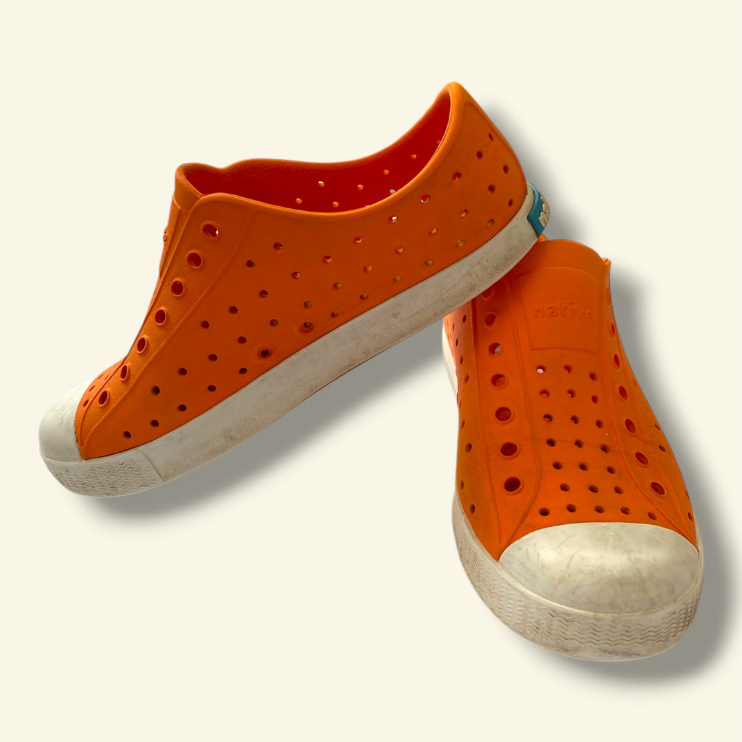 Orange natives summer shoe, 1.0