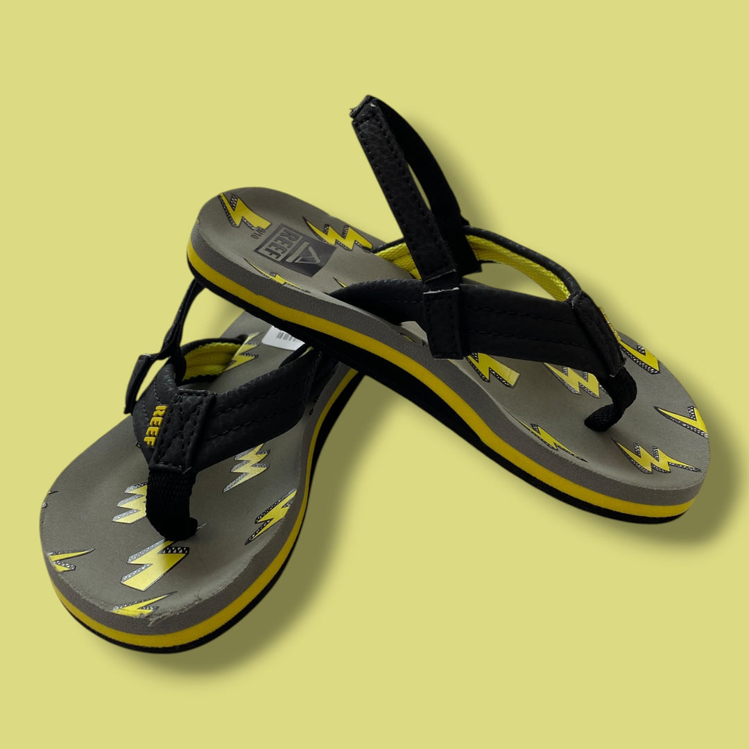 black reef sandal, 10.0