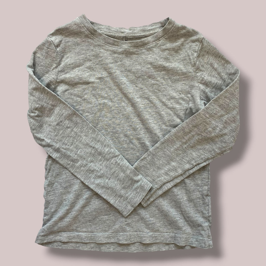 grey H&amp;M long sleeve, 5/6y