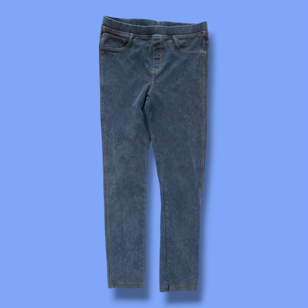 dark blue Zara stretch denim, 9y